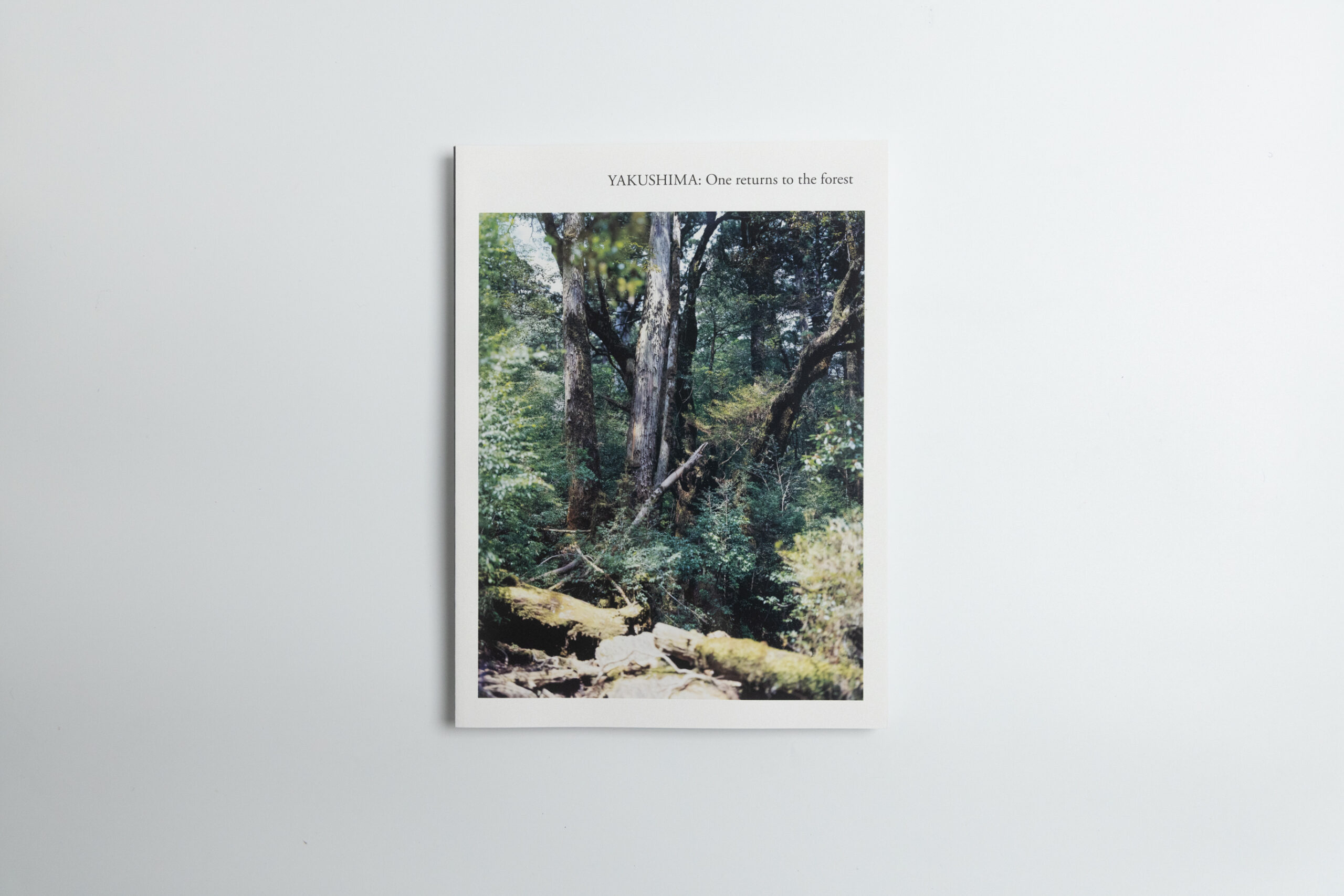 TNF屋久島ブック｜紙面撮影